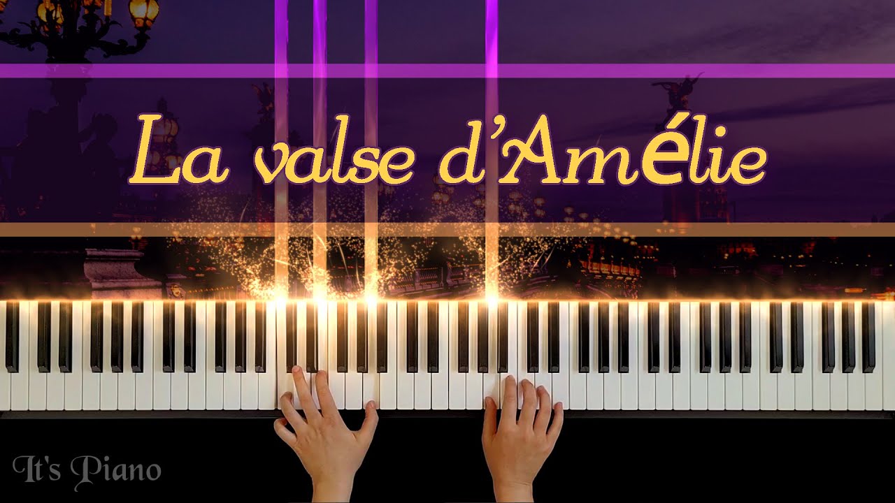 La valse d'Amélie - Yann Tiersen | Piano Synthesia Tutorial