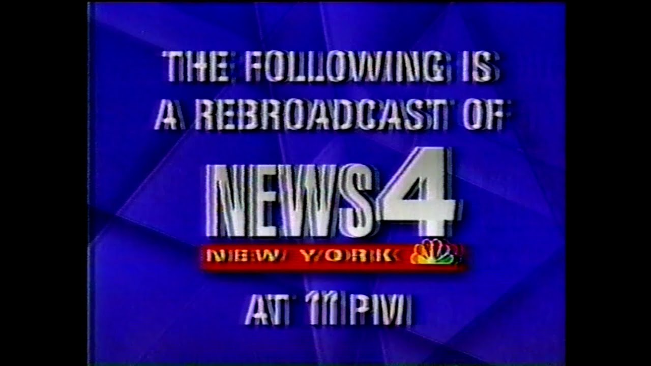 WNBC 4 Commercials and News on April 4, 1994 (60fps)