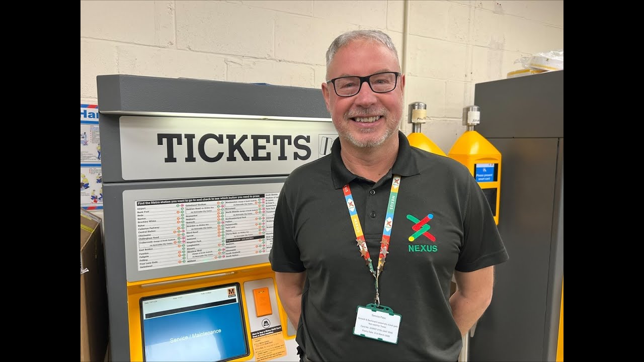 Forty years looking after Metro ticket machines 
