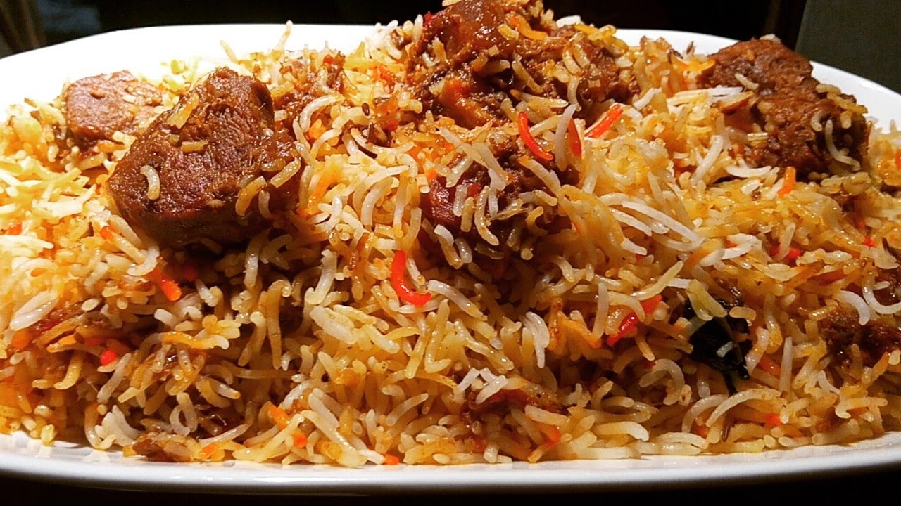 Beef Tikka Biryani Recipe | Learn How To Make Beef Tikka Biryani | Recipe By Sam's Kitchen Recipes