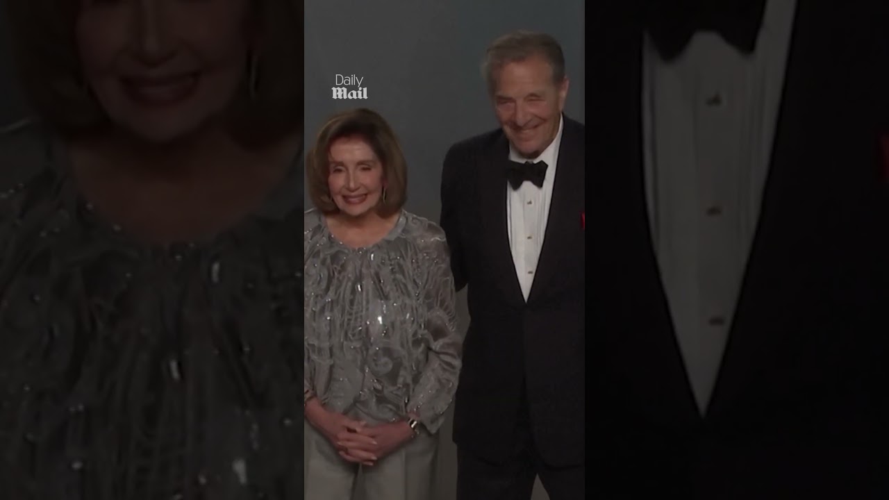 Nancy Pelosi makes shock appearance at Oscars after party