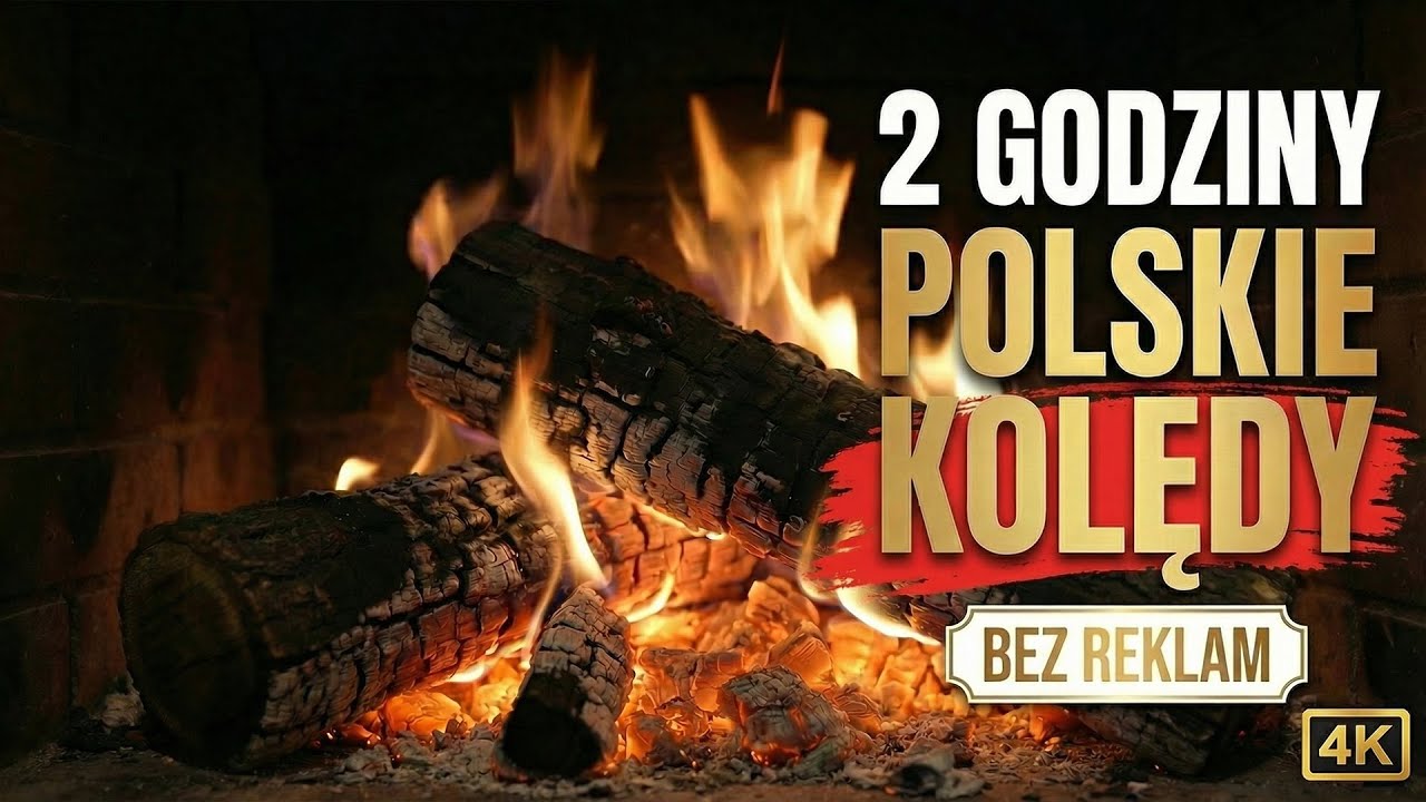 KOMINEK ŚWIĄTECZNY | Najpiękniejsze Polskie Kolędy 2025 (2 GODZINY) Tło na Wigilię i Boże Narodzenie