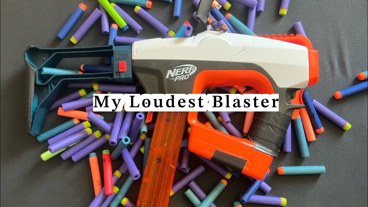 Nerf Sender Review and Mod! |My Loudest Blaster