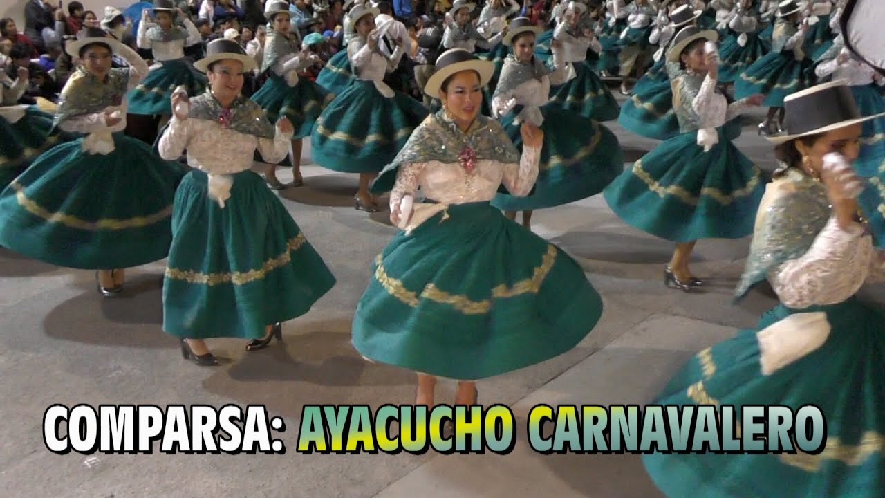 COMPARSA AYACUCHO CARNAVALERO CARNAVALES 2025 HUAMANGA AYACUCHO