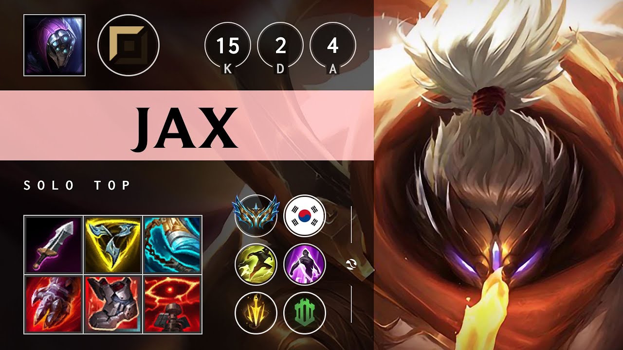 Jax Top vs Ambessa - KR Challenger Patch 25.21
