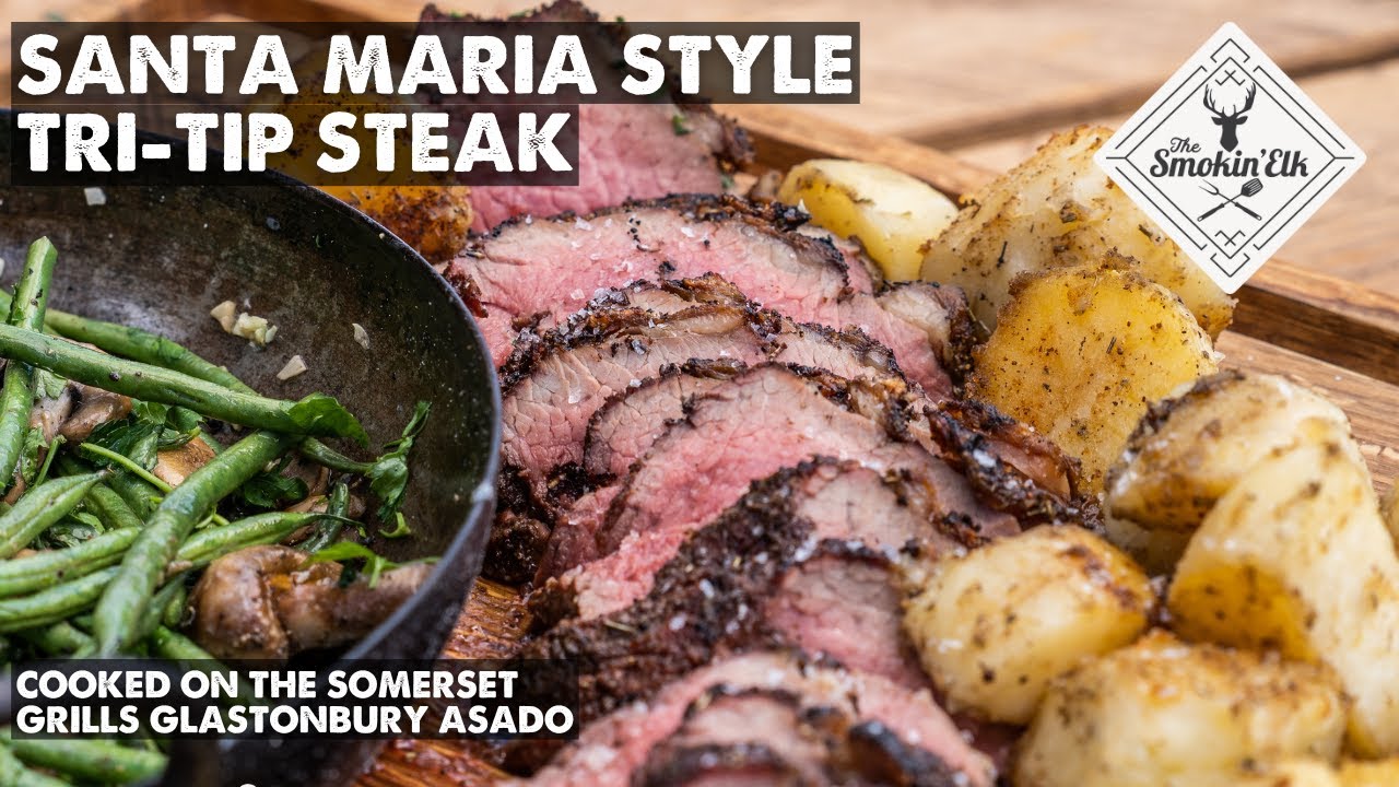 Santa Maria Style Tri-Tip Steak | Cooked On The Somerset Grills Glastonbury Asado