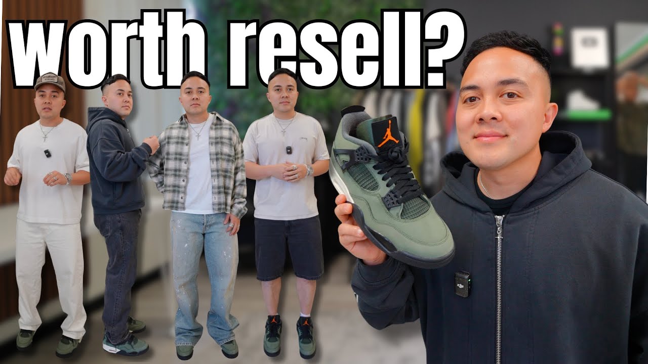 How to Style the Jordan 4 UNDEFEATED | 10 Easy Outfits PART 2
