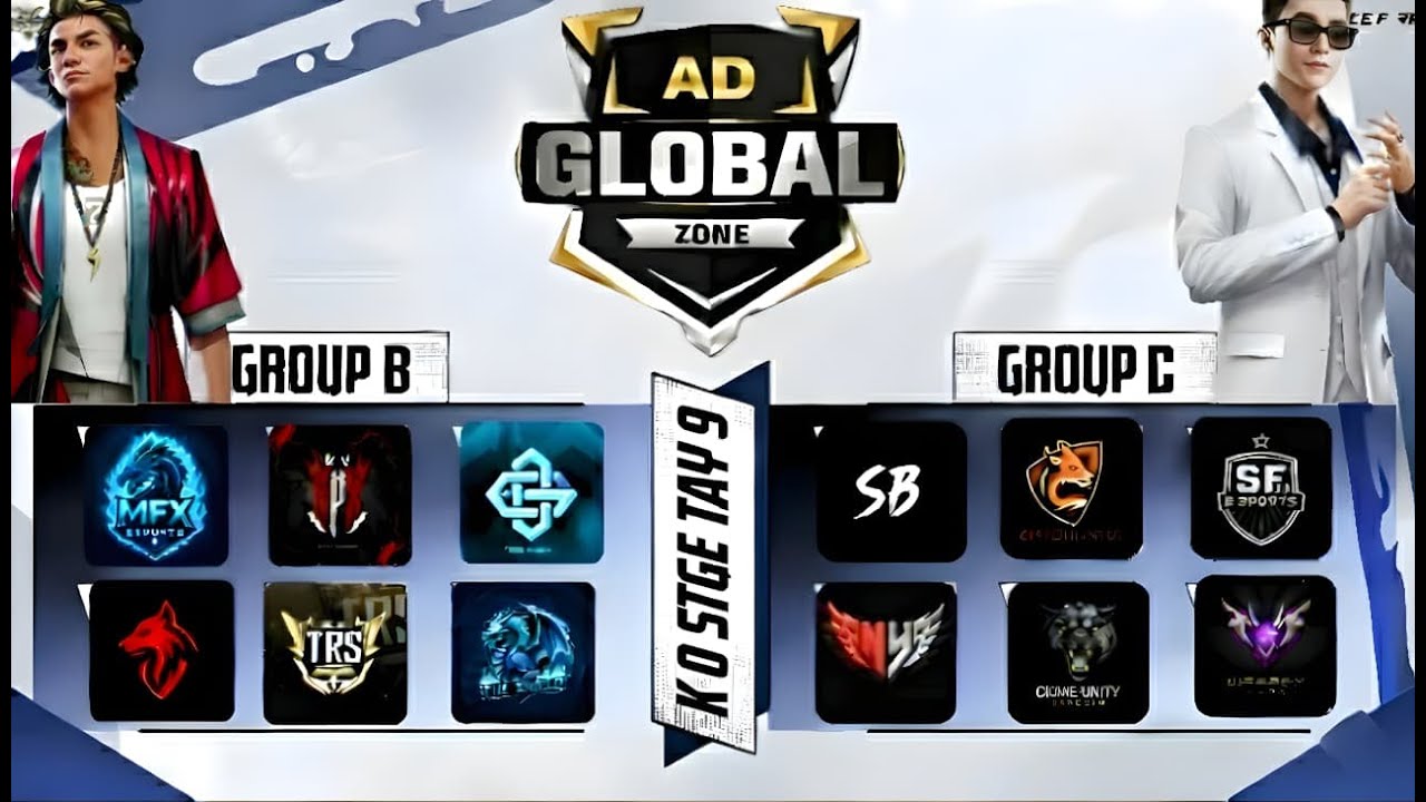 AD Global Zone | Free Fire Esports Tournament | Live Match