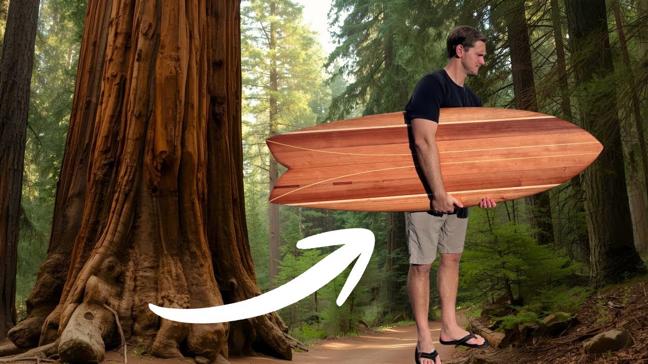 Making a Wooden Surfboard