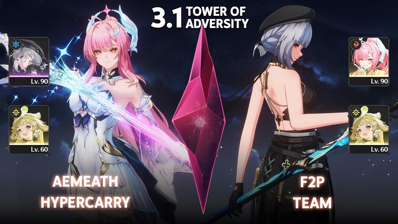 S0 AEMEATH is INSANE! F2P Aemeath Team Showcase | Tower of Adversity | Wuthering Waves 3.1