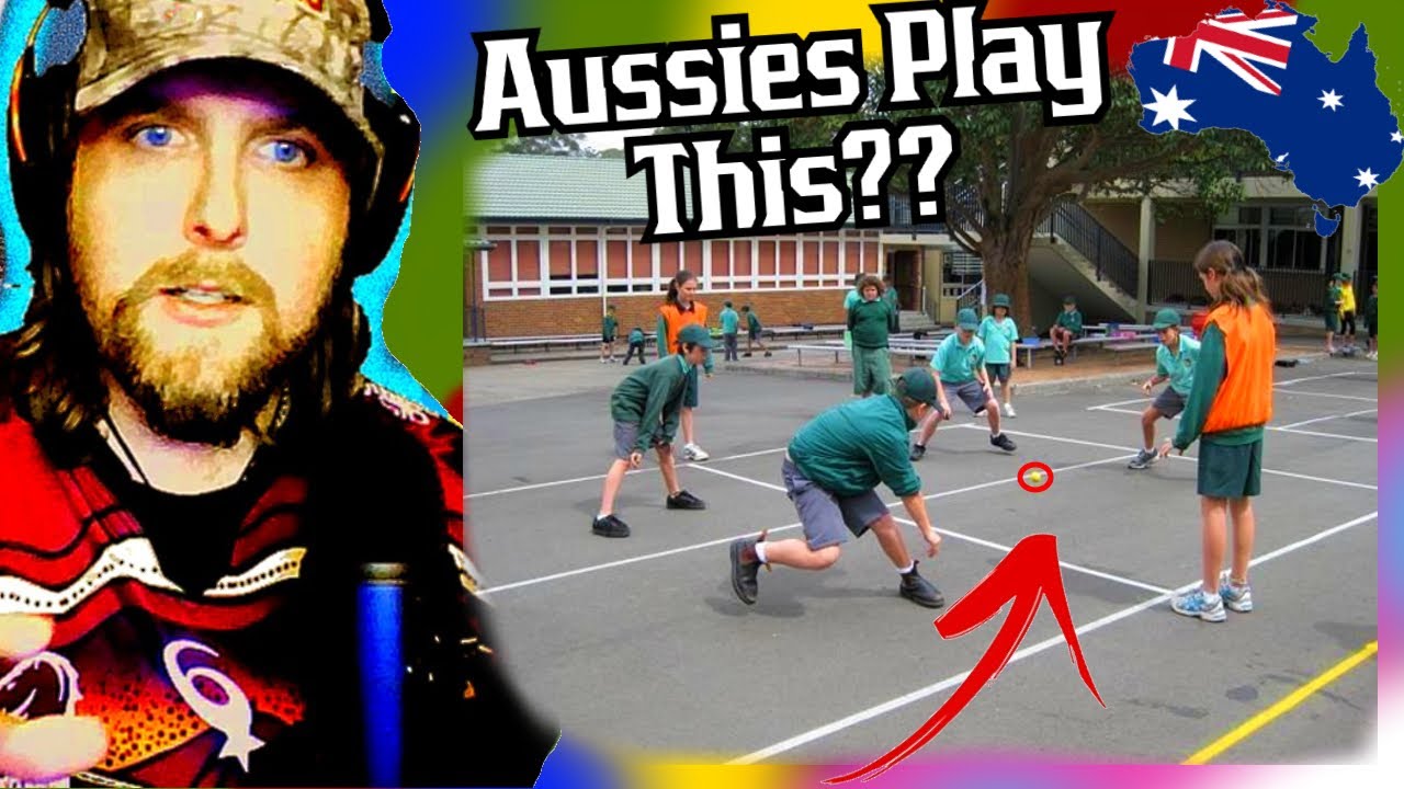 American Reacts to Old School Handball/Downball Australia