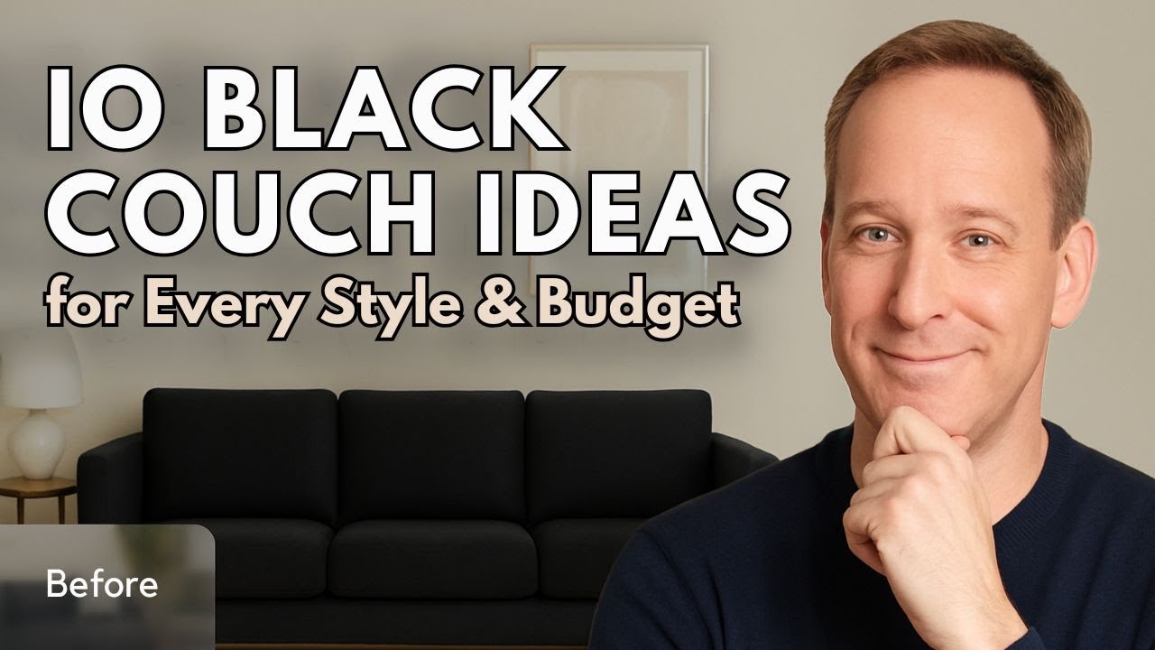 Top 10 Black Couch Living Room Ideas