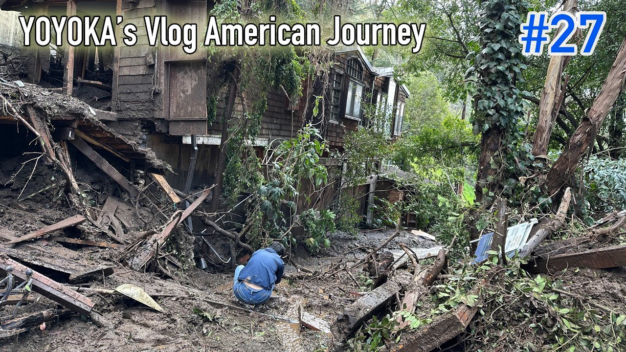 Landslide Emergency! Grateful for our Friends - February 2024 / YOYOKA's American Journey #027