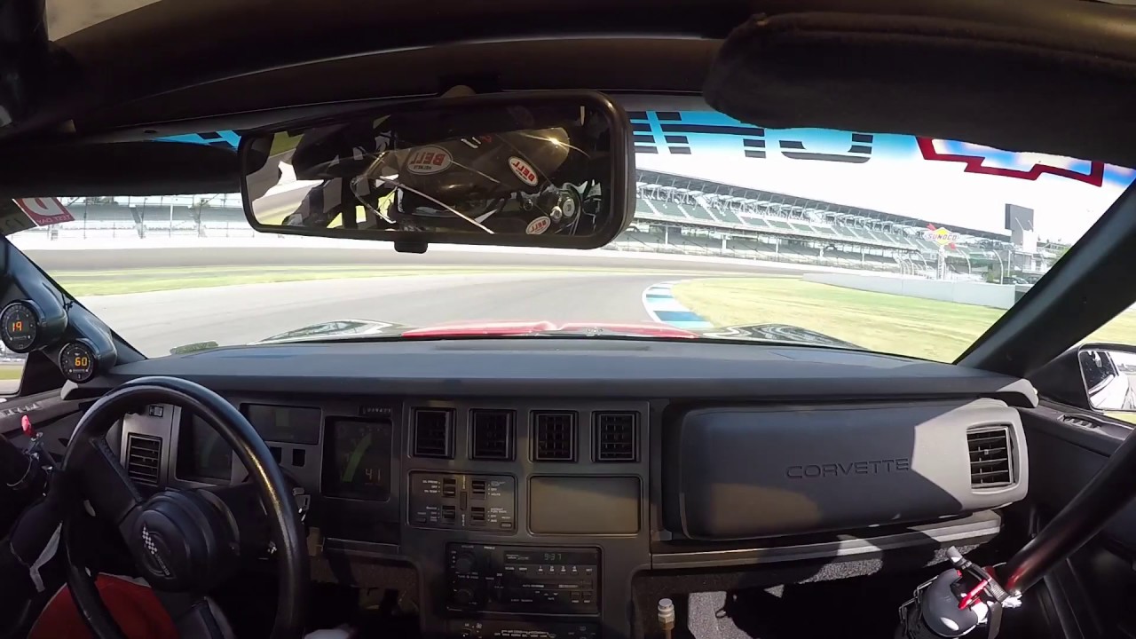 1988 Corvette Challenge Car #27 at Indy 2017 - Race #1