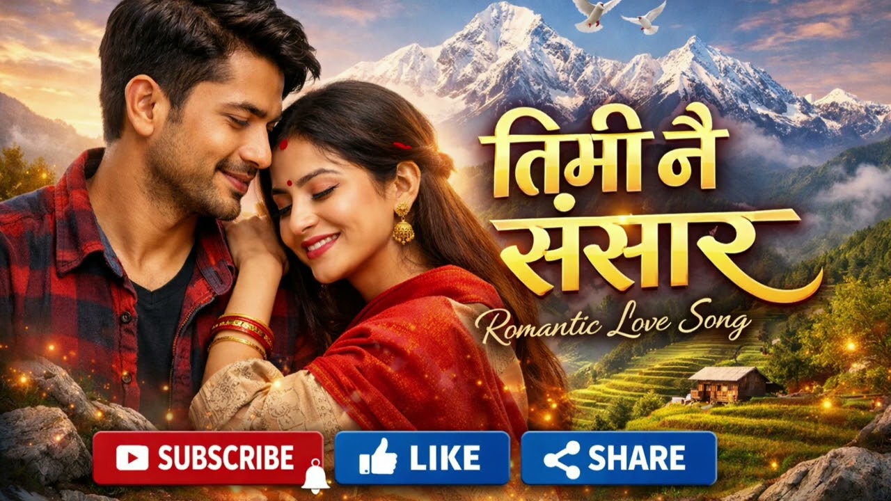 1️⃣ तिमी नै संसार ❤️ | New Nepali Love Song 2026 | Romantic Melody