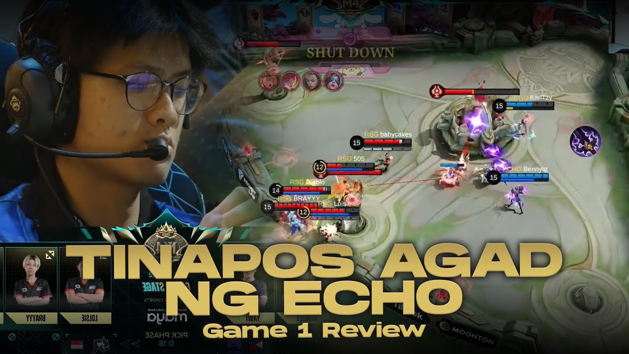 ECHO IS DOING IT AGAIN! | ECHO vs RSG GAME 1 | M4 WORLD CHAMPIONSHIP