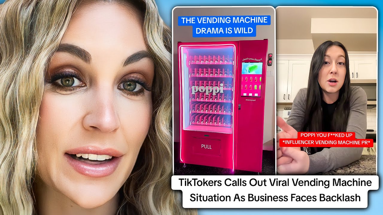 TikTokers Call Out Viral Vending Machine Drama As Business Faces Backlash