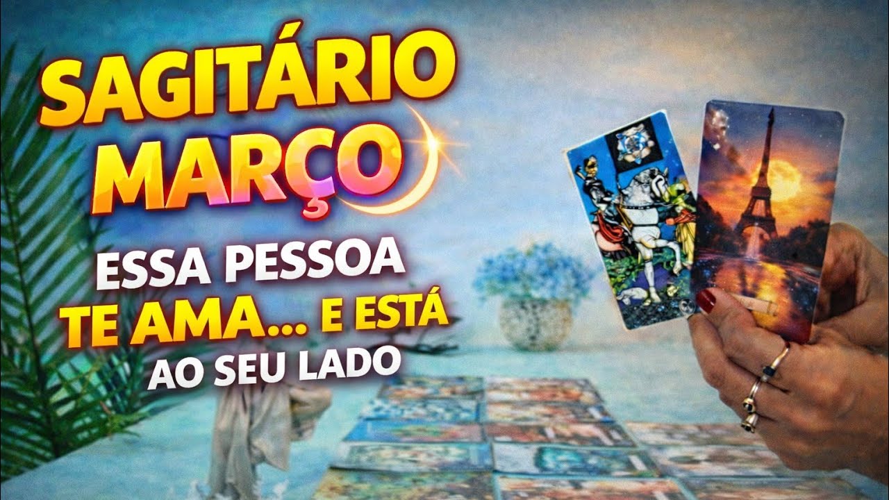 * SAGITÁRIO * ✨️🔥 ESSA PESSOA QUE TE AMA ESTÁ MAIS PRÓXIMO DO QUE VOCÊ IMAGINA.