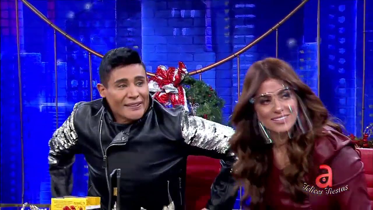 El cantante cubano Eduardo Antonio y el Pible en TN3