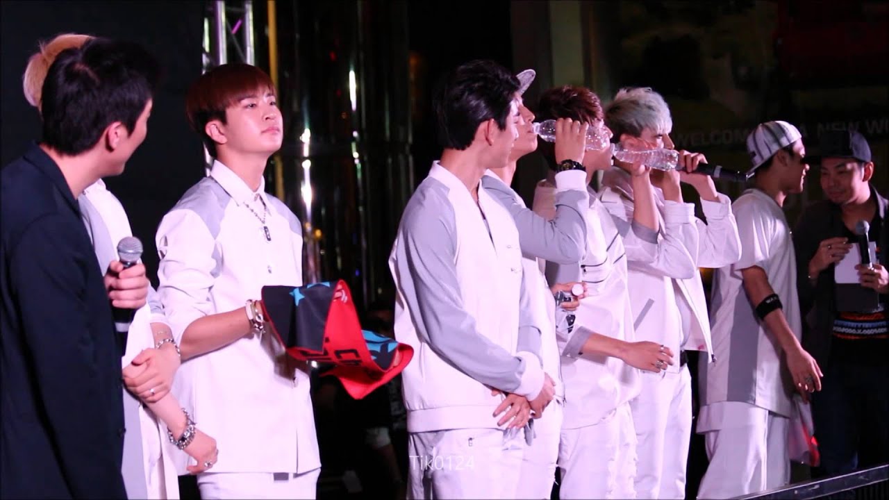 140824 GOT7 Press Con & Fan Event - Ending Ment