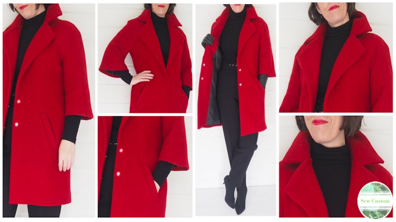 ♥️ Как я сшила весеннее пальто с рукавами-колокольчиками ♥️ #урокишитья