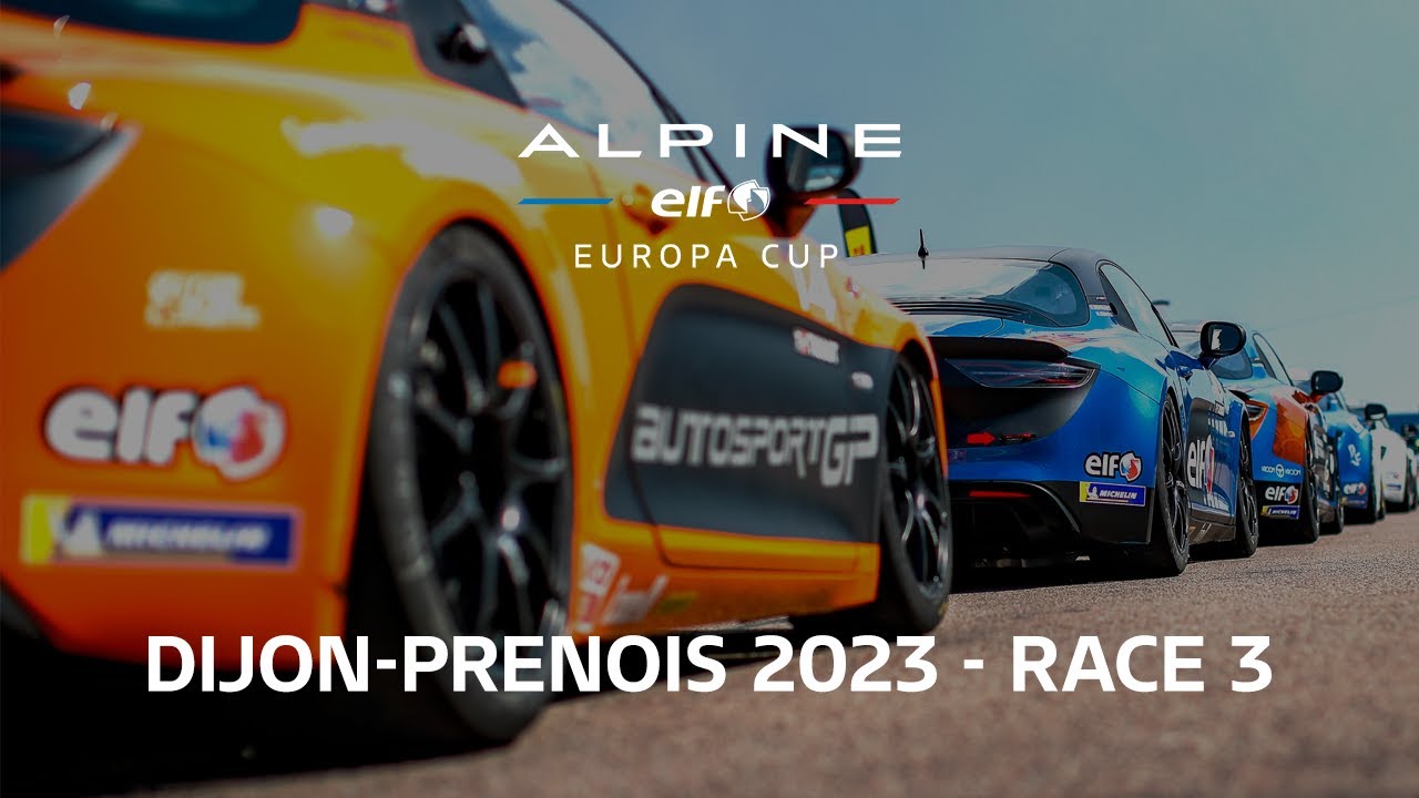 2023 Alpine Elf Europa Cup season - Circuit Dijon Prenois - Race 3