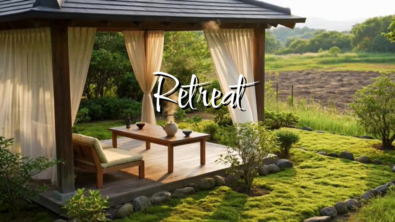 Retreat – Gentle Breeze & Peaceful Escape | Dreamy Outdoor Ambience 🪷 Relaxing Zen Studio