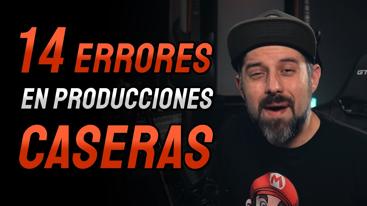 14 errores a evitar en una producción desde tu Home Studio