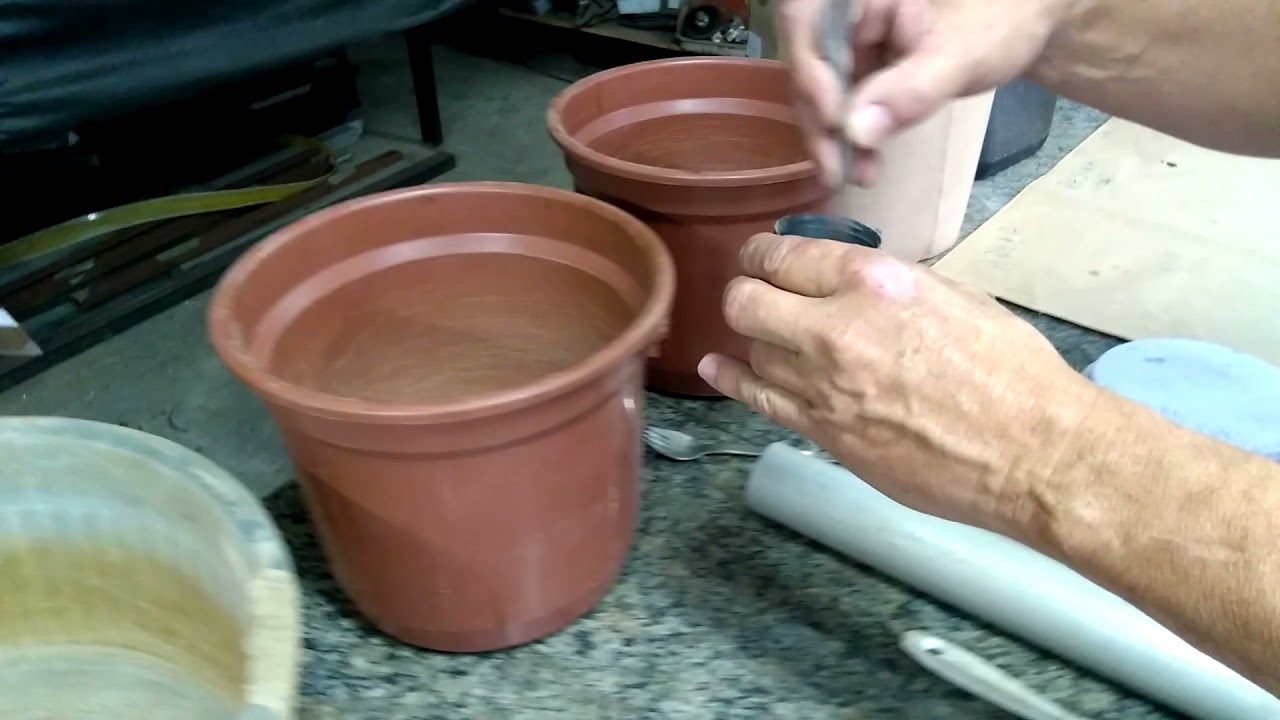Fundição de alumínio caseira com resina de cura a frio pepset