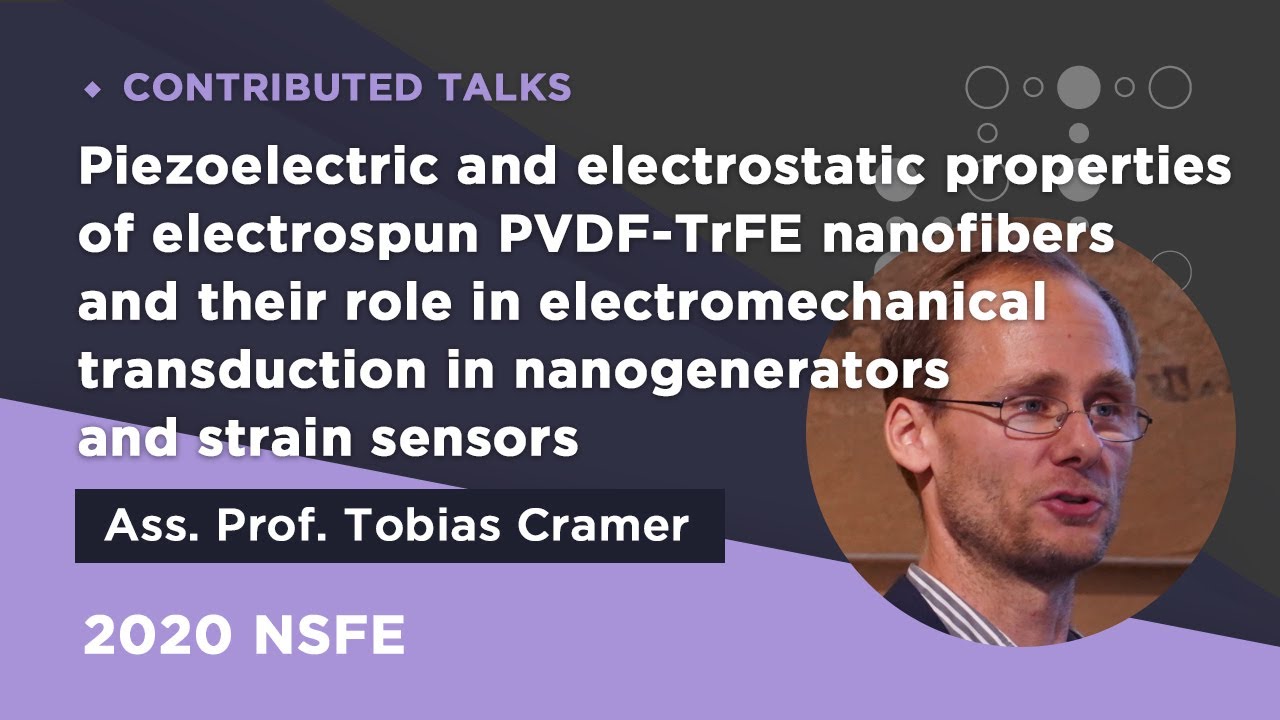 Piezoelectric and electrostatic properties of electrospun PVDF-TrFE nanofibers and (...) | 2020NSFE
