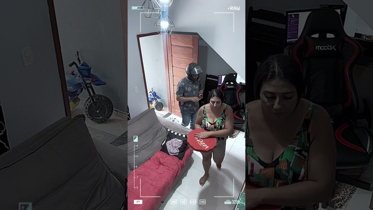 Traiu o marido com o entregador de pizza