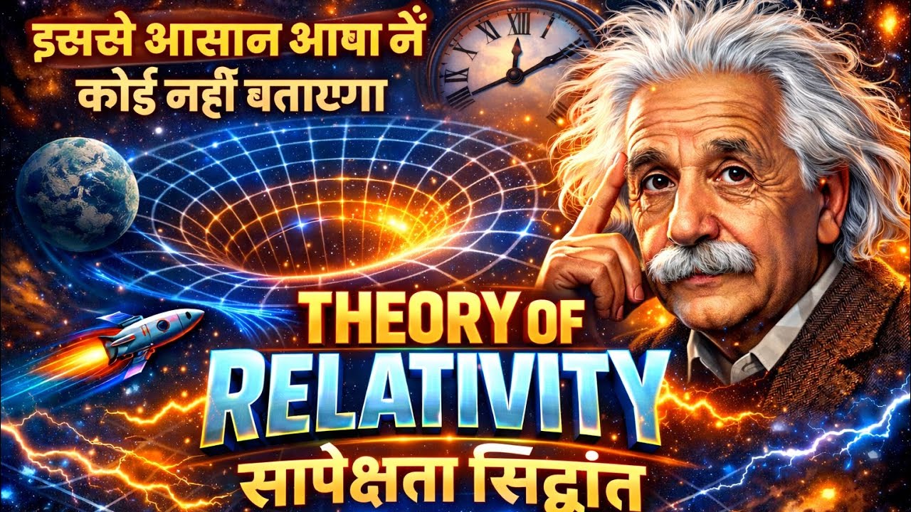 Theory of Relativity in Hindi | Theory of Relativity ( E=mc&sup2; Albert Einstein)