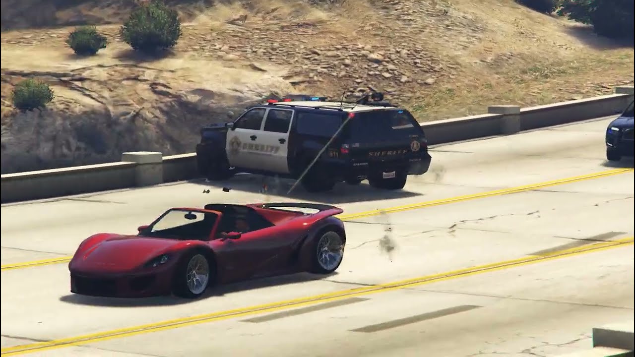 Police Raid At Franklin House - GTA V