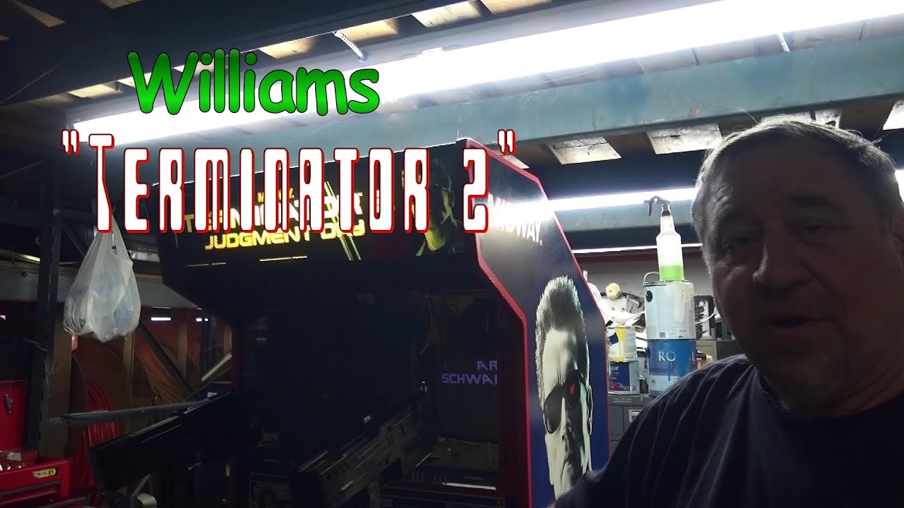 #698 Bally Midway TERMINATOR 2 Arcade Video Game - TNT Amusements