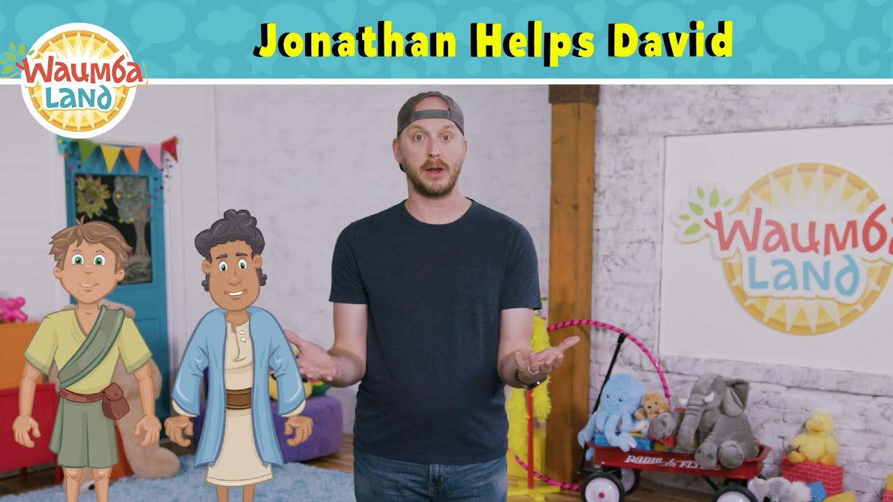 Waumba Land | Bible Story for Preschoolers | Jonathan Helps David