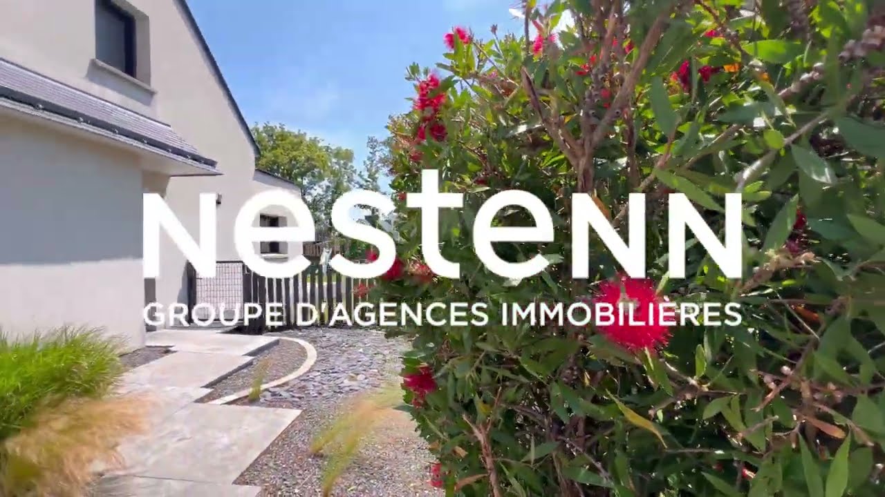 Maison contemporaine de maître d'œuvre à vendre à 2min du centre de Surzur !