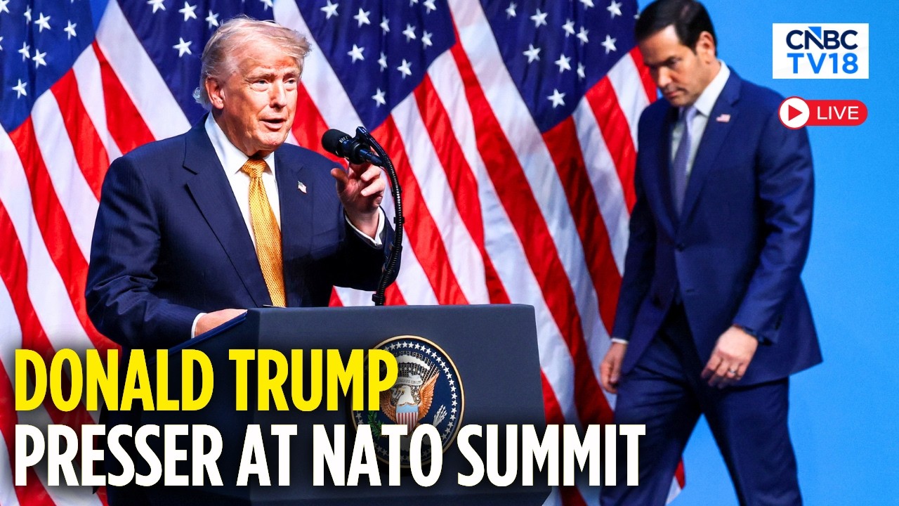 Donald Trump Press Conference LIVE: US President Says Ceasefire With Iran Over | NATO Summit | N18G