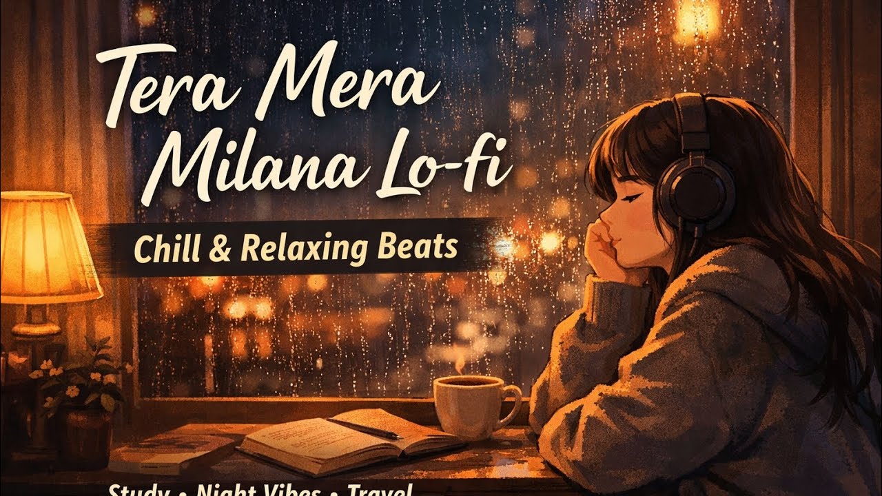 Tera Mera Milana Lo-fi Song | Chill & Relaxing Beats | Hindi Lo-fi 2026