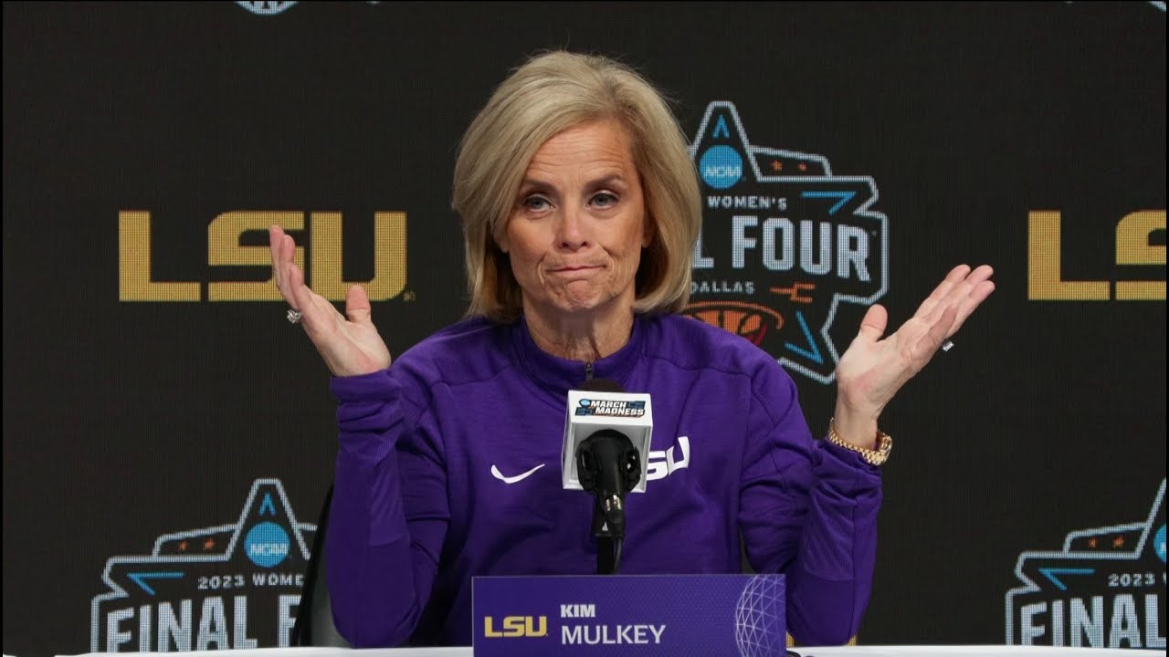 LSU Kim Mulkey, Angel Reese preview Iowa National Title game