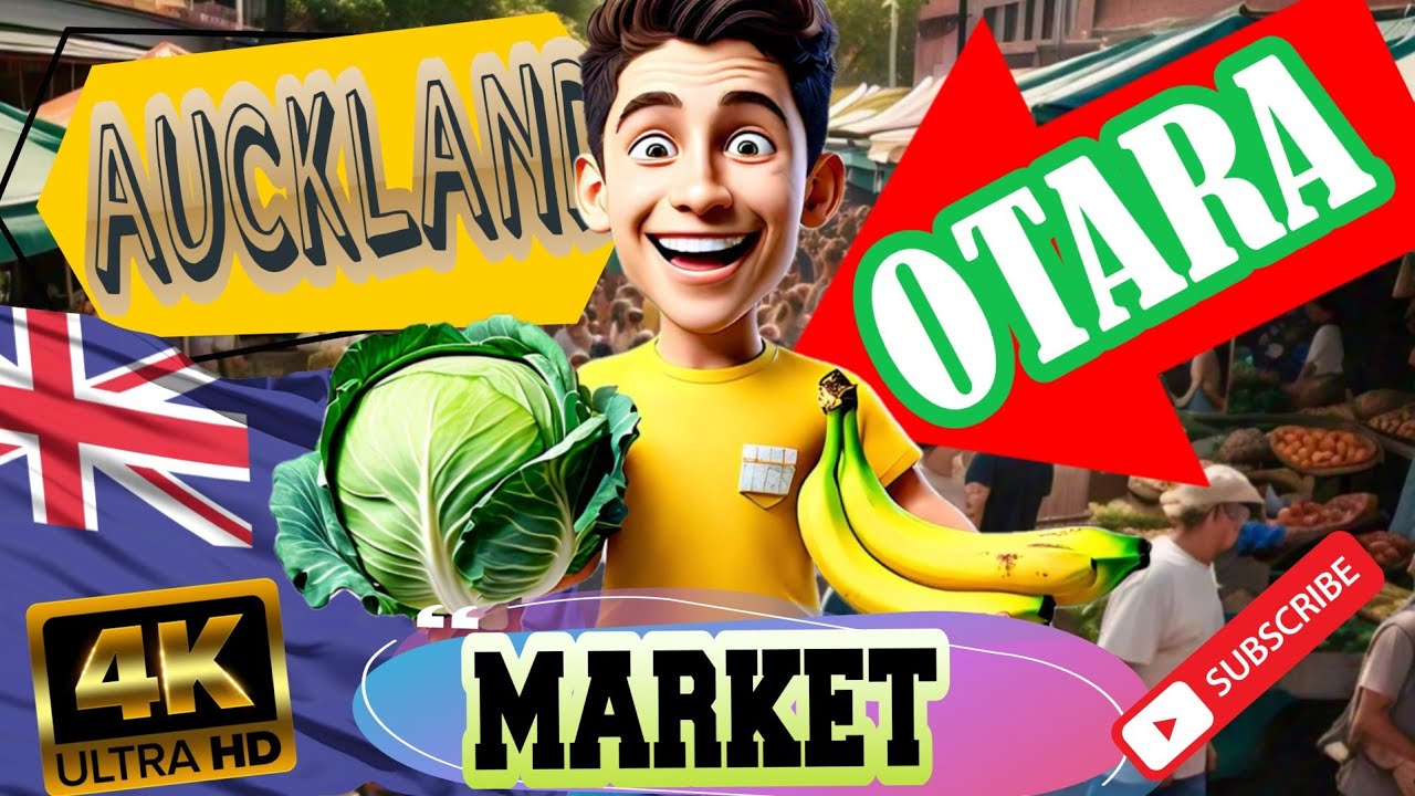 Otara Farmers  Market Experience Auckland's Crowded, Multi Cultural and Affordable Saturday  #asmr