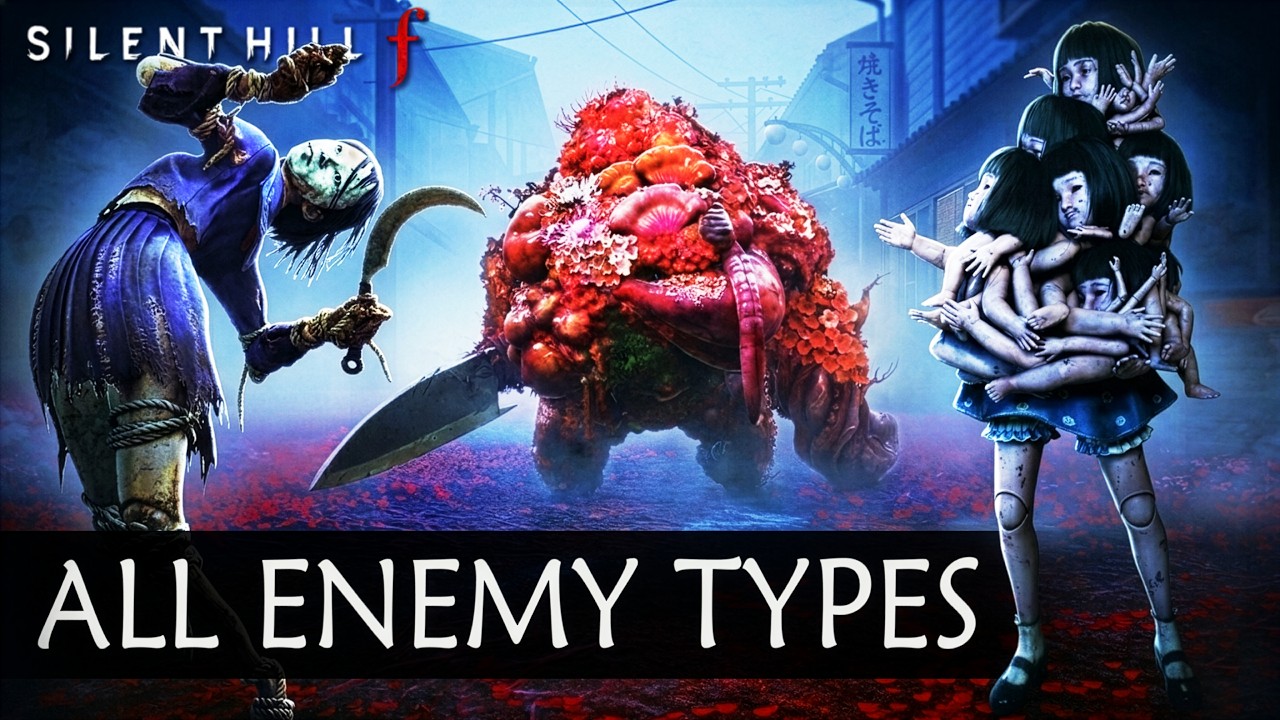 All EnemyTypes & Bosses in Silent Hill f