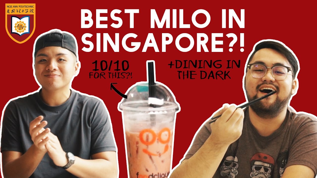 SEARCH FOR THE BEST POLY FOOD: NGEE ANN POLYTECHNIC | TSL Vlogs