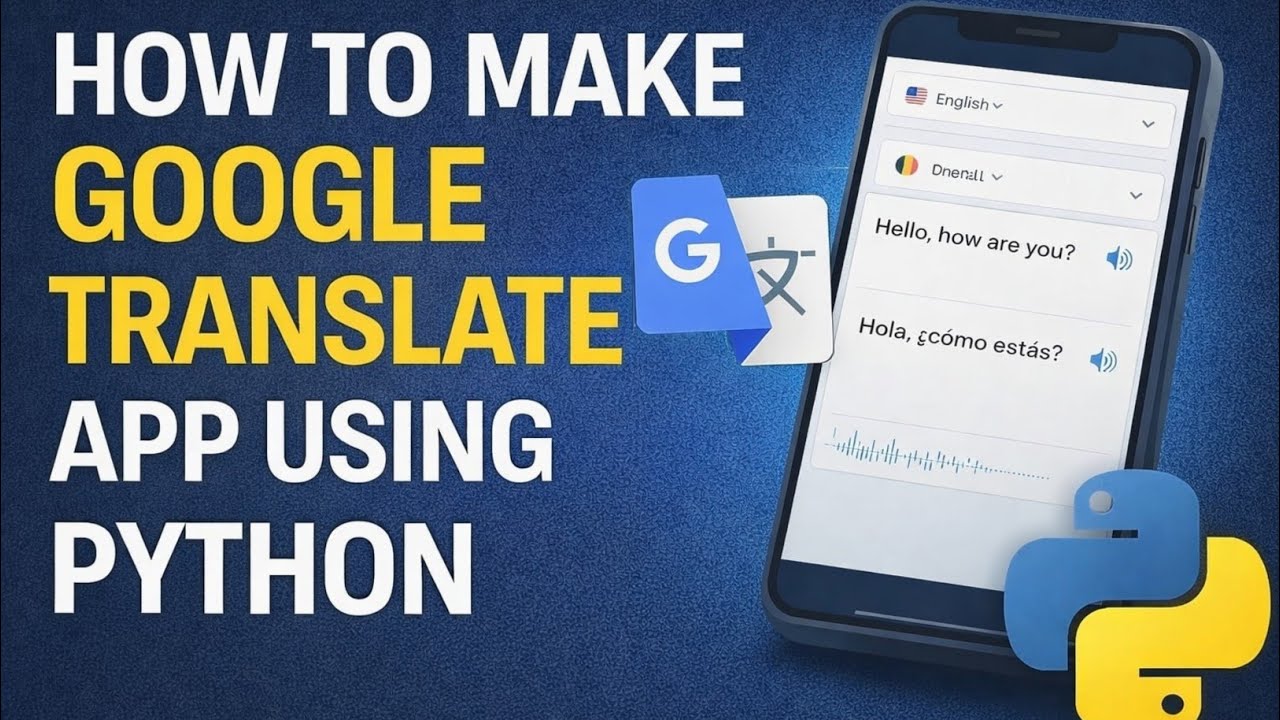 How to Make a Google Translate App Using Python