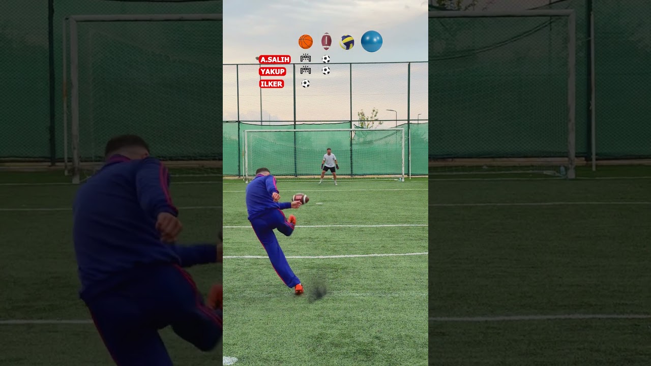 Farklı Toplarla Frikik Challenge