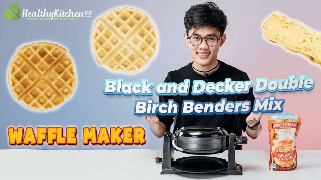 Обзор двойной вафельницы Black and Decker (WMD200B) — практическое тестирование со смесью для ваф...