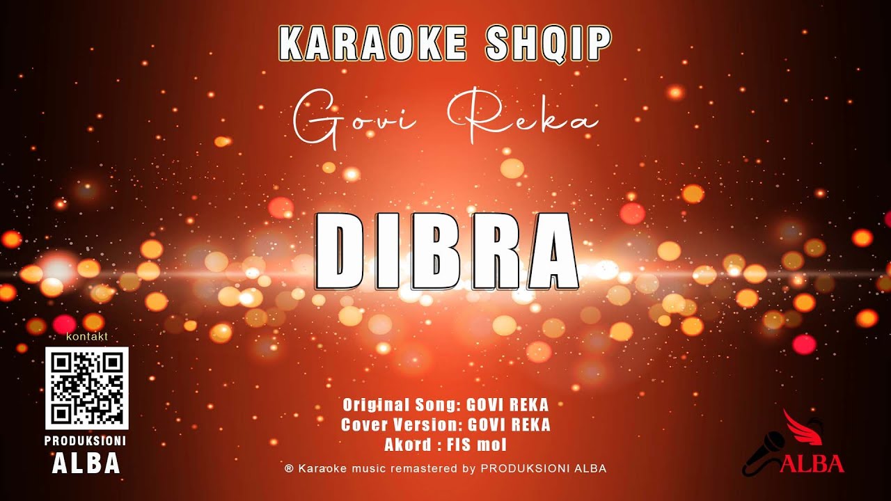 Karaoke Shqip - DIBRA (Cover GOVI REKA)