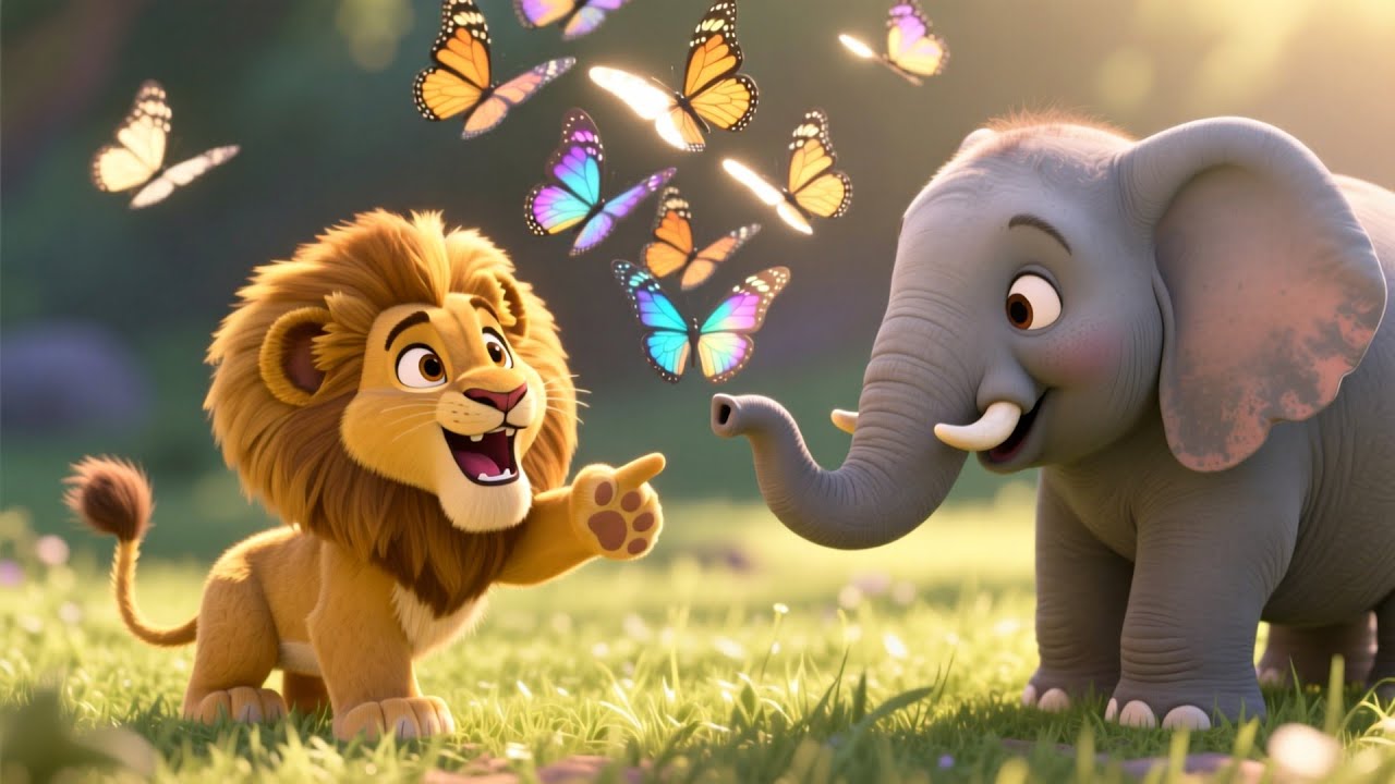 Learning 123s with Lion Cub 🦁 | Learn Numbers for Kids | Counting Adventure with Animals