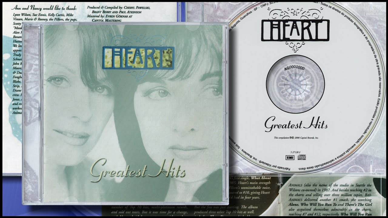Heart - Greatest Hits 1985-1995 (2000) | CD Completo | Full Album | EMI