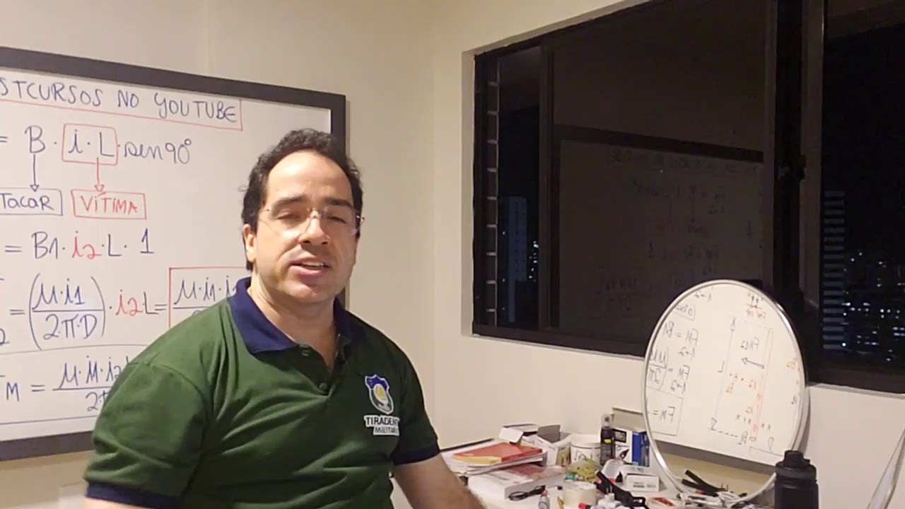 Eletromagnetismo - Live 6 - Força Magnética em Correntes Elétricas