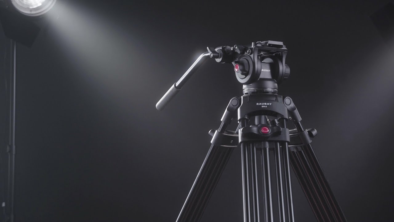 RAUBAY Video Tripod System with Ground Spreader - DV-2